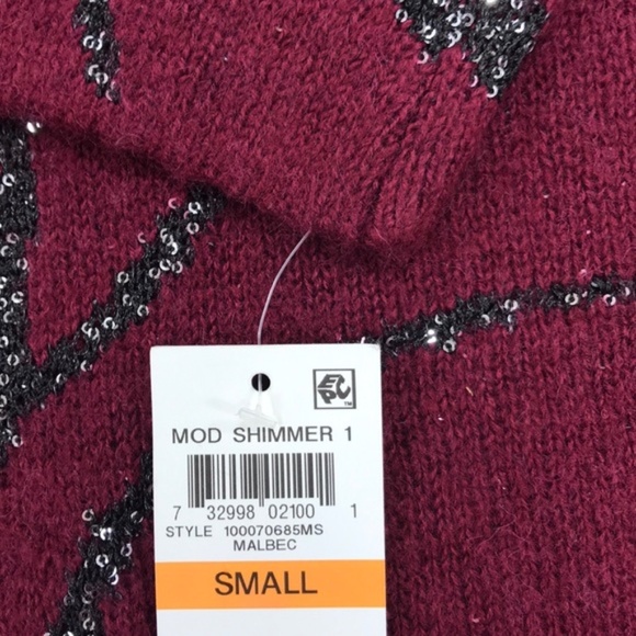 Alfani Sequin Open-Front Cardigan - Picture 4 of 7